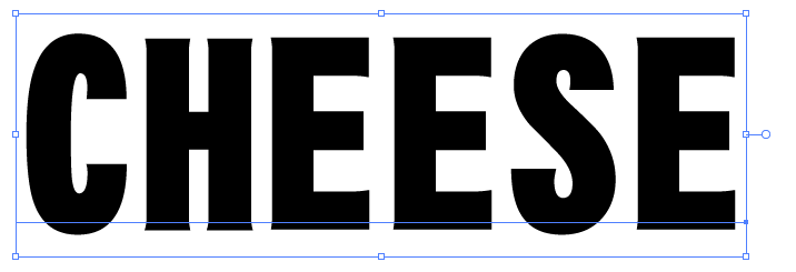 Illustratorで文字の一部の太さや色を変更しておしゃれなロゴを作成する方法