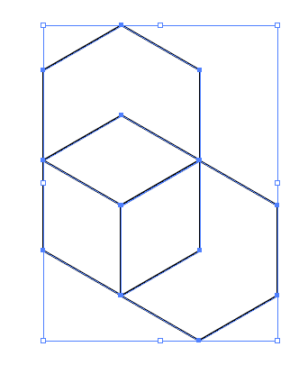 立体的な箱（立法体）をイラレで簡単に作成する方法解説